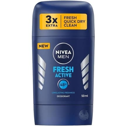 Nivea Active Fresh Deodorant Solid Deodorant Déodorant (Déo) Homme 50ml
