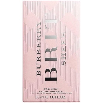 Burberry Brit Sheer Eau De Toilette Spray 50ml