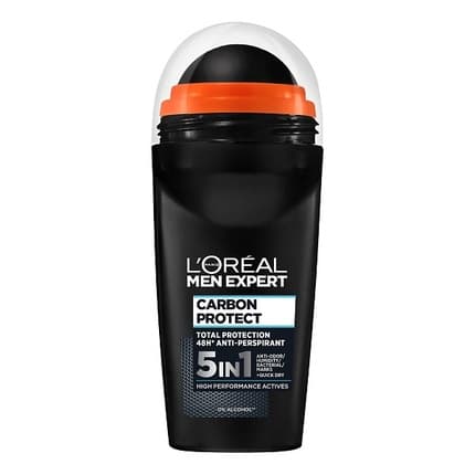 L'Oréal L'Oreal Expert Carbon Protect 5-In-1 Anti-Perspirant Xxl Roll-On Déodorant (Déo) Homme 50ml