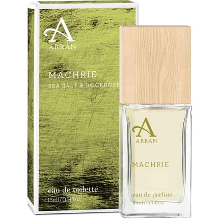 Arran Sense Of Scotland Machrie 's Sea Salt & Rockrose Refreshing Scent Eau de Toilette (EDT) Homme 15ml