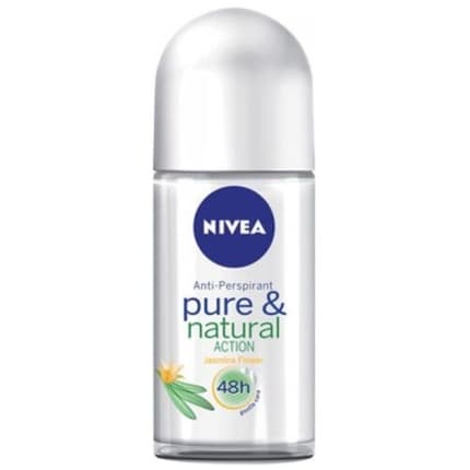 Nivea Deodorant Roller Pure & Natural Jasmine Déodorant (Déo) Mixte 50ml