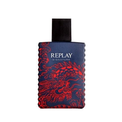 Replay Signature Red Dragon Pour Homme Eau De Toilette 100ml Replay