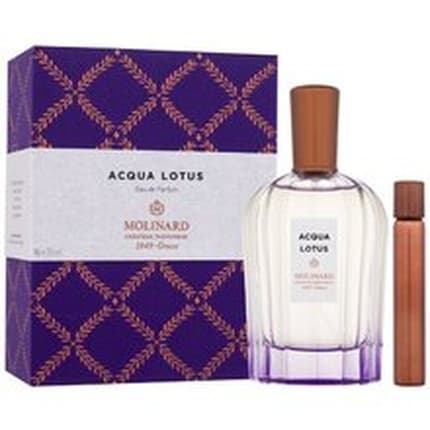 Molinard Acqua Lotus Gift Set And Miniature Roll-On Coffret (Coffret) Mixte 90ml