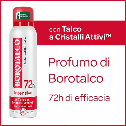 Intensive Deo Spray for Hyper-Sweating 150ml Borotalco