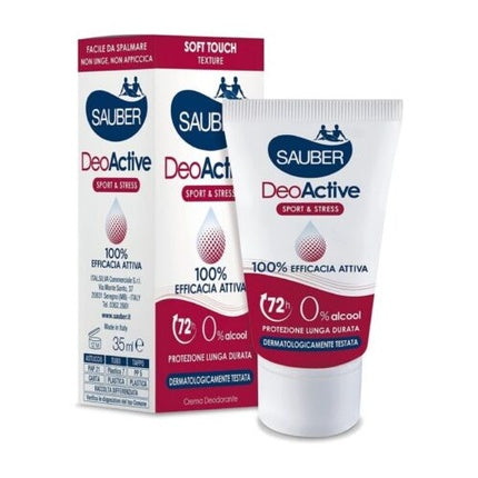 SAUBER Deoactive Deodorant Cream 35ml Sauber