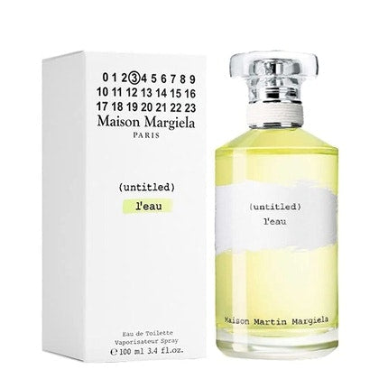 Untitled) L'eau Eau de Toilette 100ml 3.4 fl oz, 1oz équivaut à 30ml Maison Martin Margiela