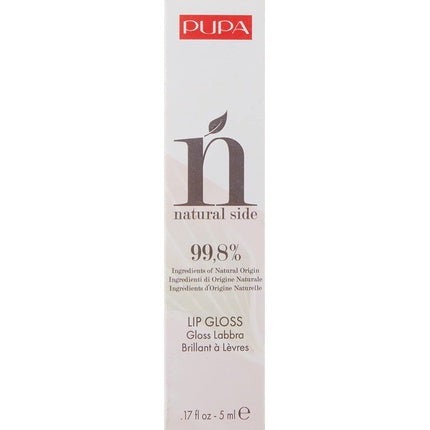 Pupa Milano Natural Side Lip Gloss 006 Crystal Fuchsia for Women 0.17oz