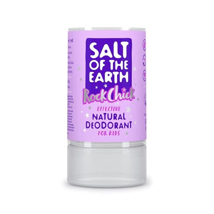 Salt Of The Earth Natural Deodorant Crystal Rock Chick Odorless Perfume-Free Vegan Long-Lasting Protection - 90g Maison des fragrances