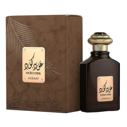 Asdaaf Unisex Oud Code Eau de Parfum (EDP) Mixte 100ml