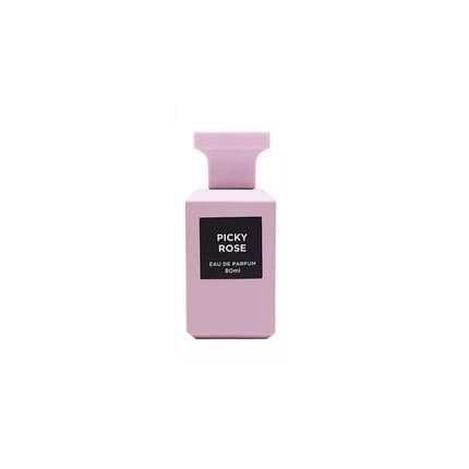 Fragrance World Picky Rose Perfume Amber Vanilla Fragrance Exclusive Luxury Niche Made in UAE Eau de Parfum (EDP) Femme 80ml