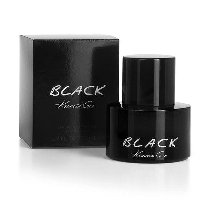 Kenneth Cole Black Eau de Toilette Spray Cologne for Men 1.70 Fl Oz