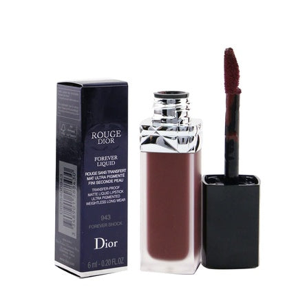 Dior Rouge Forever Liquid Transfer-Proof Lipstick 943 Forever Shock Purple 0.20 Fl Oz
