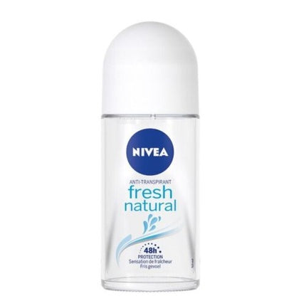 3x NIVEA Women Deo Roll-on Fresh Natural Anti-Perspirant 50ml Nivea