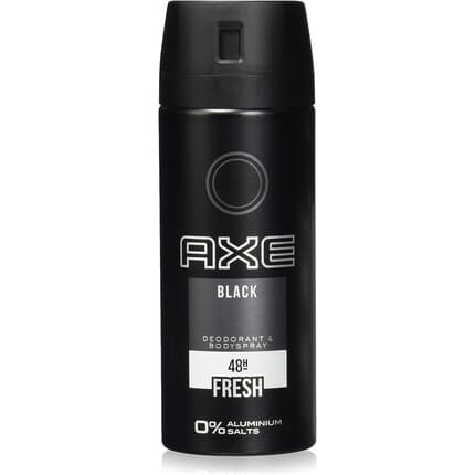 Axe Black Deodorant and Bodyspray Without Aluminum Salts Déodorant (Déo) Mixte 150ml