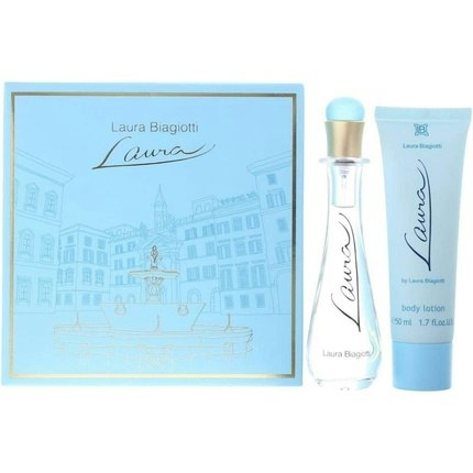 Laura Biagiotti Laura Coffret avec Lait Corporel 25 ml + 50 ml Maison des fragrances
