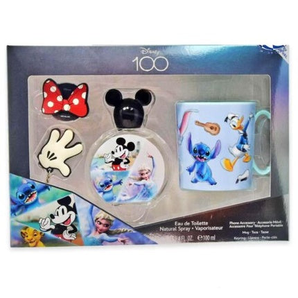 Disney Coffret EDT Keychain Cell Phone Accessory and Mug Kidsoap