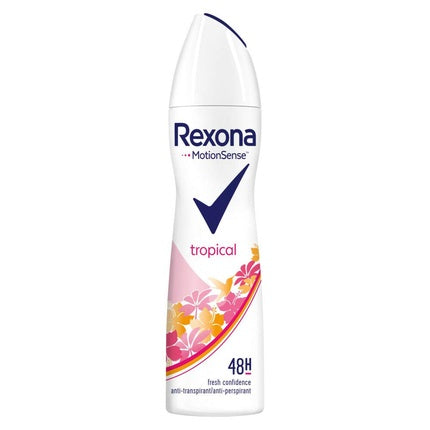 REXONA Women Deodorant Spray Tropical Motionsense 48h 150ml Rexona