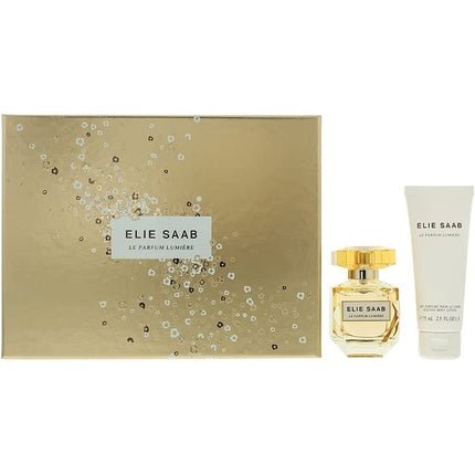 Elie Saab Le Parfum Lumiere 2 Piece Gift Set Eau De Parfum 50ml and Scented Body Lotion 75ml 78