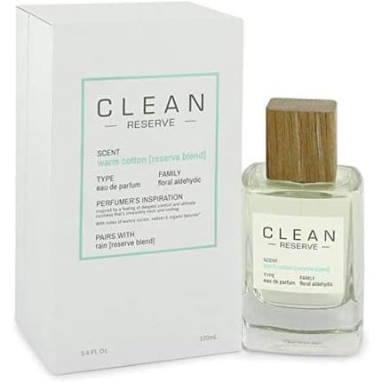 Clean Reserve Warm Cotton Eau de Parfum (EDP) Mixte 100ml