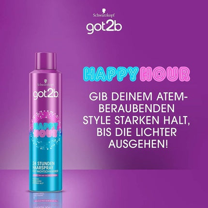 Schwarzkopf got2b Happy Hour Styling Hair Spray 300ml