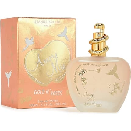Jeanne Arthes Amore Mio Gold'n'Roses Made in France Eau de Parfum (EDP) Femme 100ml