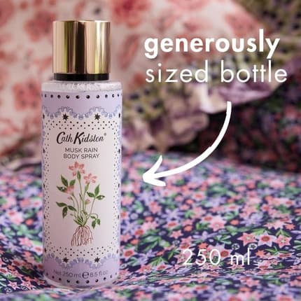 Cath Kidston Fragrance Body Musk Rain Eau de Toilette (EDT) Mixte 250ml