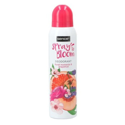 Sence Spray To Bloom Floral Moments & Grapefruit Deodorant Body Fragrance 150ml Sence