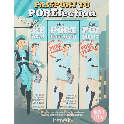 BENEFIT COSMETICS PASSPORT TO POREFORE TRAVEL SET FOR WOMEN 150G