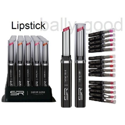5 Piece Lipstick Set Pink, Red, Pink Shades Sabrina Rudnik Cosmetics Makeup - Maison des fragrances