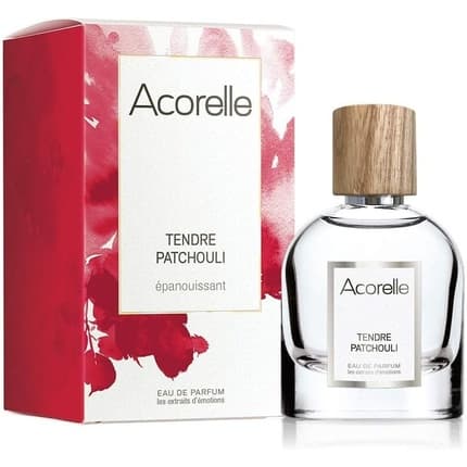 Acorelle Tendre Patchouli - Organic, Natural & Vegan Eau de Parfum (EDP) Mixte 50ml
