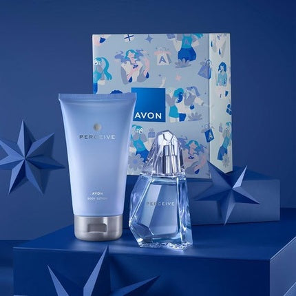 Avon Perceive Gift Set for Her Perfume Spray & Body Lotion Oriental Avon