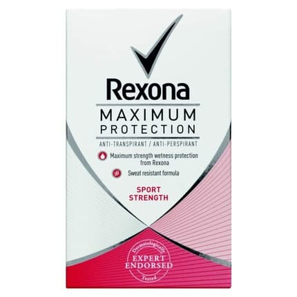 Rexona Maxpro Sport Strength Deo Stick Solid Deodorant Déodorant (Déo) Homme 45ml