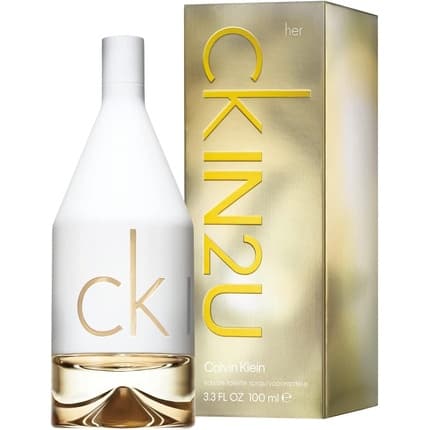 Calvin Klein In2U Floral-Fruity Scent Eau de Toilette (EDT) Femme 100ml
