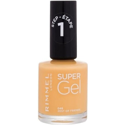 Rimmel Super Gel Nail Polish 046 Zest Of Friends - Rimmel