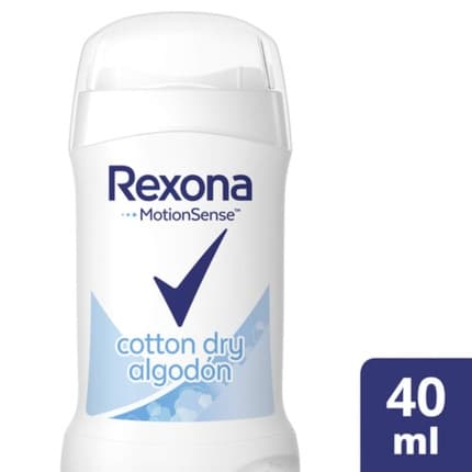 Rexona Motionsense Cotton Dry Anti-Transpirant Deodrant Stick 40ml