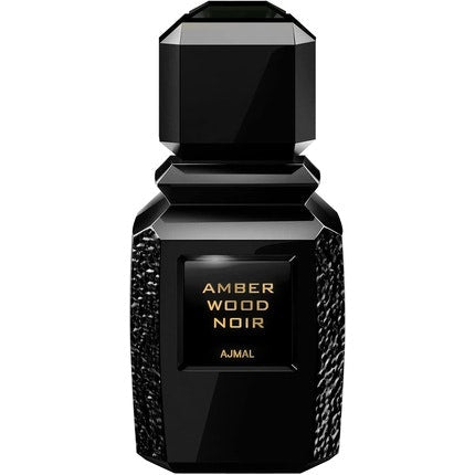 Ajmal Amber Wood Noir 50ml Eau De Parfum Luxury Fragrance Pour Homme and Femme Spray Parfum  Suitable for Any Occasion Afnan