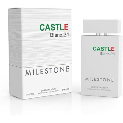 Milestone Perfumes Castle Blanc 21 Men's - Long - Lasting Fragrance Eau de Parfum Homme