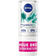 NIVEA MagnesiumDry Pure Aqua Roll-On Deodorant 50ml Nivea