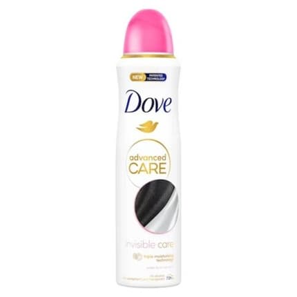 Dove Where Deodorant Intimate Advanced Care Invisible Fragrance Care Déodorant (Déo) Mixte 150ml