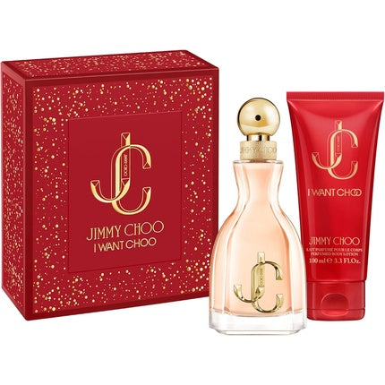 Jimmy Choo I Want Choo Gift Set Eau de Parfum 60ml Body Lotion 100ml Jimmy Choo