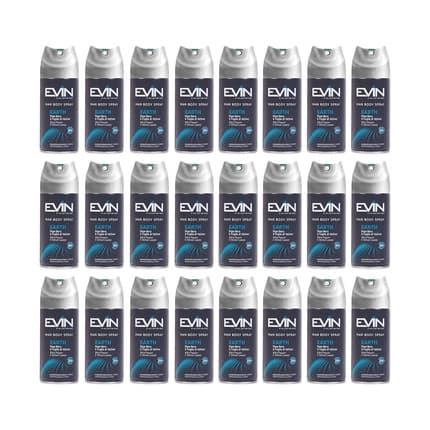 ‎Evin EVIN 24 's Air Freshener Black Pepper and Vetiver Leaves Déodorant (Déo) Homme 150ml