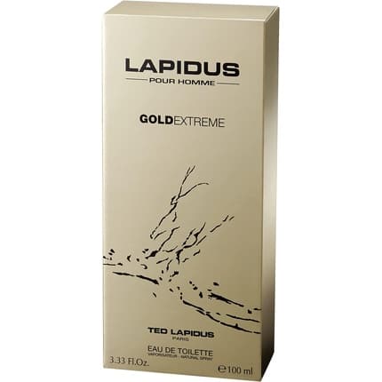 Ted Lapidus Gold Extreme Eau-de-Toilette with er 100ml Unisex