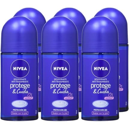 Nivea Protect And Care Deodorant Roll On Déodorant (Déo) Mixte 50ml