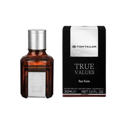 TOM TAILOR True Values for Him Eau de Toilette 30ml Tom Tailor