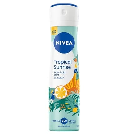Nivea 's Antiperspirant Tropical Sunrise Déodorant (Déo) Femme 150ml