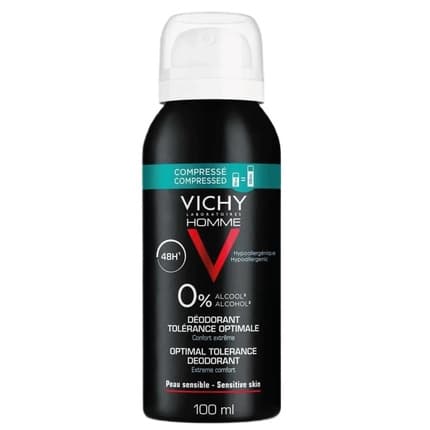 Vichy Deodorant Optimal Tolerance 48h Deodorant Déodorant (Déo) Homme 100ml
