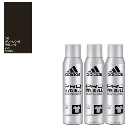 adidas 48h Pro Invisible Deodorant Body Déodorant (Déo) Mixte 150ml