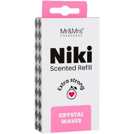 Mr & Mrs FRAGRANCE Niki Crystal Waves Refill for Car Fragrance Diffuser Mr & Mrs Fragrance