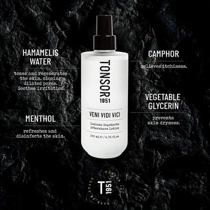 Tonsor 1951 Veni Vidi Vici Aftershave Lotion Fragrance (Fragrance) Mixte 200ml