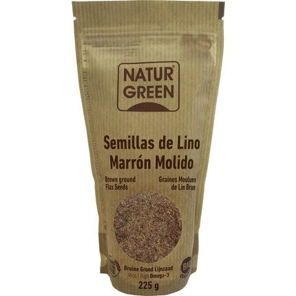 Naturgreen Lino Marron Molido Organic 225g Naturgreen